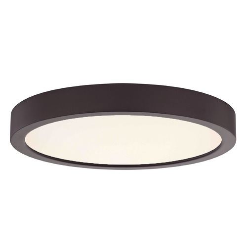 Design Classics Lighting Flat LED Light Surface Mount 8-Inch Round Bronze 2700K 1199LM 8279-BZ T16