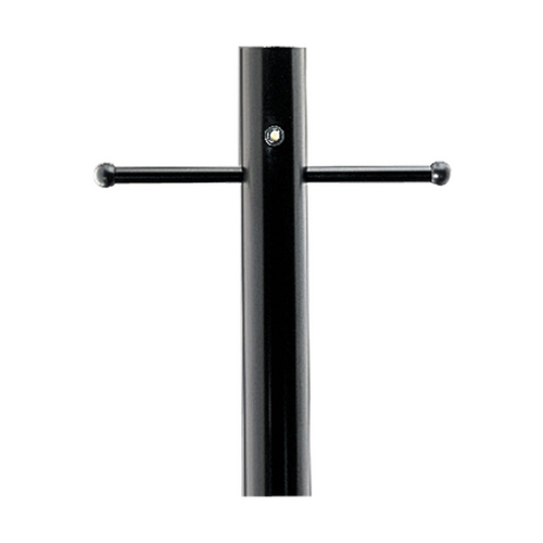 Progress Lighting 84-Inch Progress Post in Black with Photocell by Progress Lighting P5391-31PC