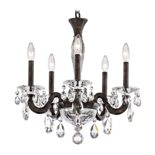 Schonbek Lighting Schonbek Worldwide Lighting San Marco Heirloom Bronze Crystal Chandelier S8605N-76R