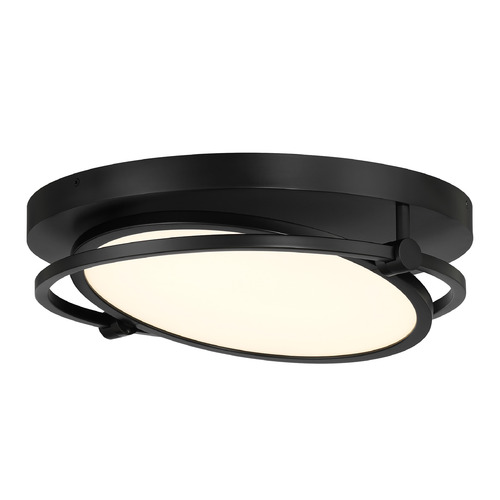 George Kovacs Lighting George Kovacs Studio 23 Coal LED Flushmount Light P5546-66A-L