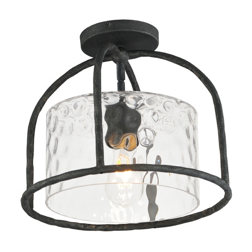 Maxim Lighting Maxim Lighting Del Mar Blacksmith Close To Ceiling Light 31841WGBS