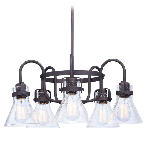 Maxim Lighting Maxim Lighting Seafarer Oil Rubbed Bronze LED Chandelier 26117CDOI/BUL