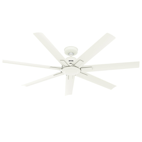 Hunter Fan Company Hunter Fan Company Downtown Matte White Ceiling Fan Without Light 53436