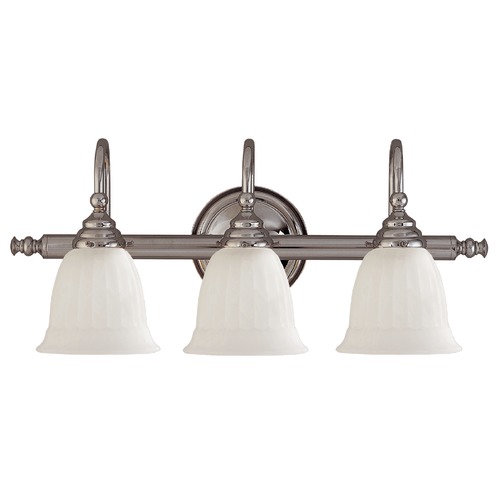 Savoy House Chrome Bathroom Lightby Savoy House 8-1062-3-CH