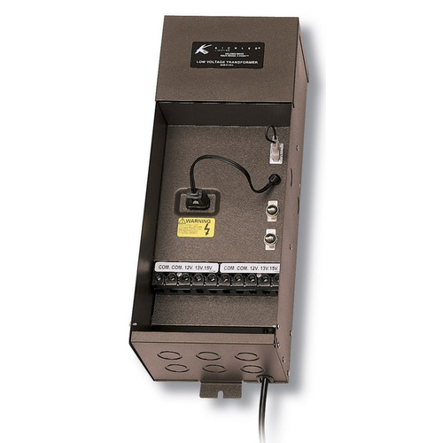 Kichler Lighting Plus Series 300W Transformer in Textured Architectural Bronze by Kichler Lighting 15PL300AZT