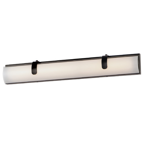 ET2 Lighting Clutch 30-Inch LED Vanity Light in Matte Black by ET2 Lighting E25135-92BK