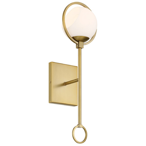 Designers Fountain Lighting Designers Fountain Teatro Brushed Gold Sconce D296C-WS-BG