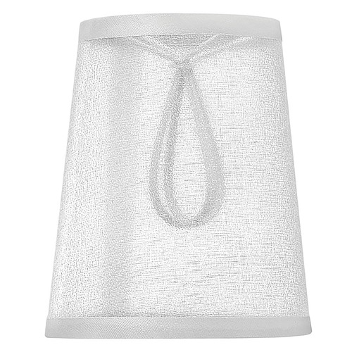 Hinkley Organza Shade Coolie Lamp Shade with Clip-On Assembly by Hinkley Lighting 4770SH