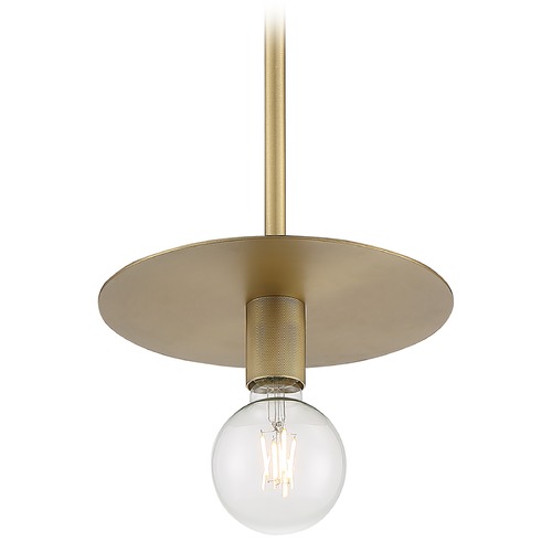 Satco Lighting Bizet Vintage Brass Mini-Pendant by Satco Lighting 60/7242