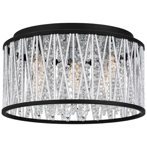 Quoizel Lighting Quoizel Lighting Celeste Matte Black Flushmount Light PCCET1616MBK