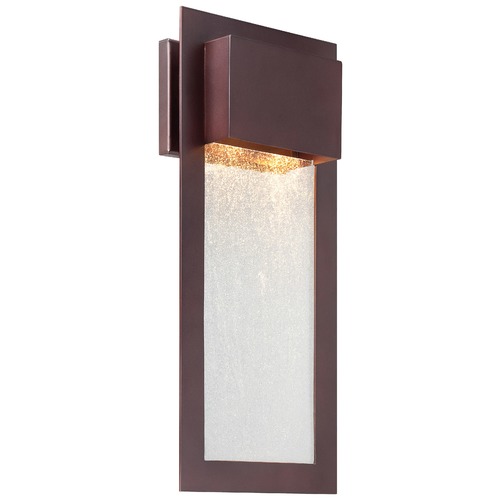 Minka Lavery Seeded Glass Outdoor Wall Light Bronze by Minka Lavery 72383-246