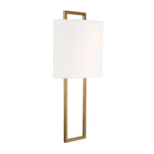 Crystorama Lighting Fremont 2-Light Wall Sconce in Vibrant Gold by Crystorama Lighting FRE-422-VG