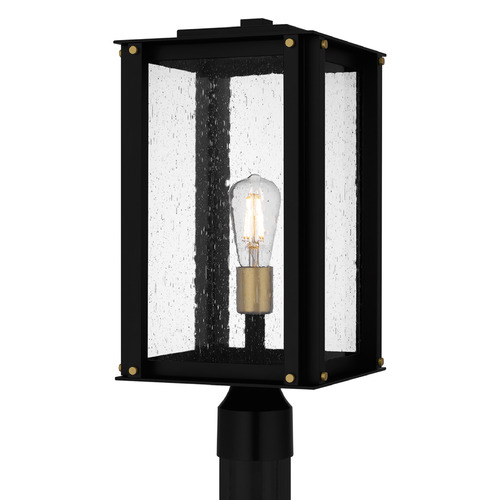 Quoizel Lighting Quoizel Lighting Robbins Matte Black Post Light ROB9009MBK