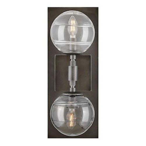 Fredrick Ramond Oberon 2-Light Wall Sconce in Black Oxide by Fredrick Ramond FR30502BX