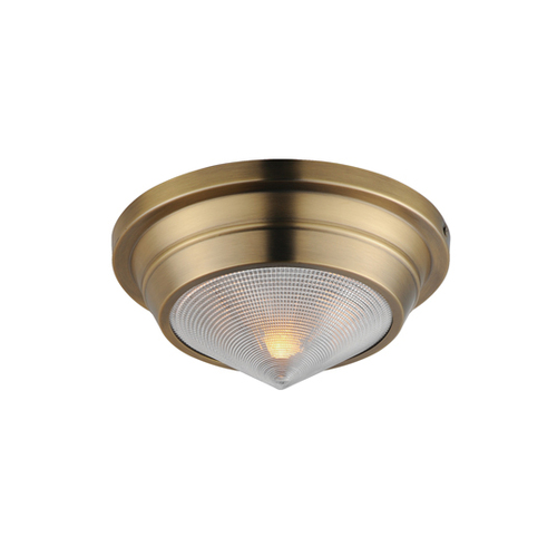 Maxim Lighting Hargreaves 10-Inch Flush Mount in Brass by Maxim Lighting 10390PRNAB
