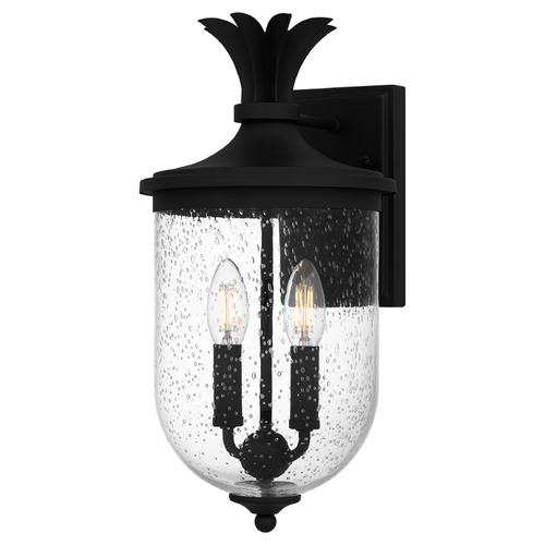 Quoizel Lighting Quoizel Lighting Havana Earth Black Outdoor Wall Light HVN8408EK