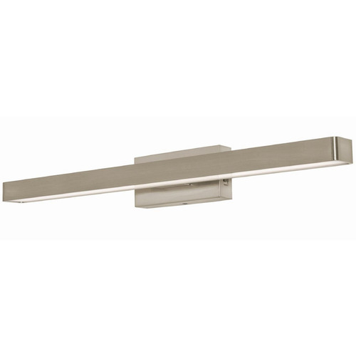 AFX Lighting Afx Lighting Brock Satin Nickel LED Vertical Bathroom Light BRCV2403LAJUDSN