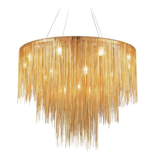 Avenue Lighting Fountain Chrome LED Pendant by Avenue Lighting HF2222-G