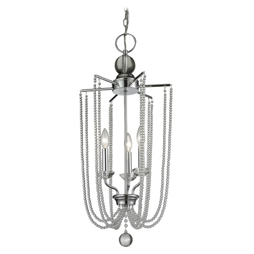 Z-Lite Serenade Chrome Pendant by Z-Lite 429-3C-CH