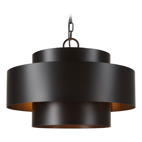 Uttermost Lighting Youngstown Dark Bronze Pendant Light by Uttermost Lighting 21585