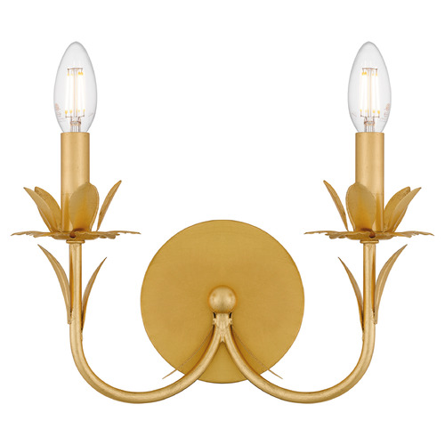 Quoizel Lighting Quoizel Lighting Maria Gold Leaf Sconce MAA8712GFL