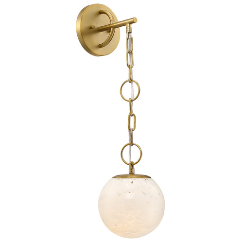 Designers Fountain Lighting Designers Fountain Wine Flower Brushed Gold Sconce D329M-WS-BG