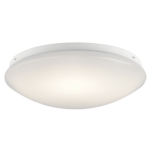 Kichler Lighting White 14-Inch LED Flush Mount by Kichler Lighting 10760WHLED