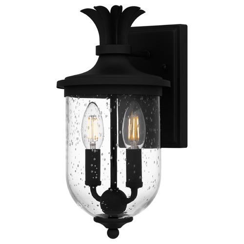 Quoizel Lighting Quoizel Lighting Havana Earth Black Outdoor Wall Light HVN8406EK