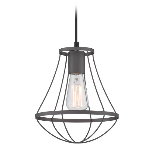 Lite Source Lighting Ferguson Wrought Iron Mini Pendant by Lite Source Lighting LS-19937