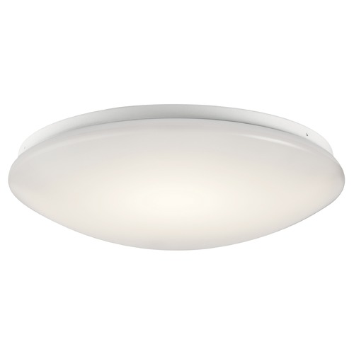 Kichler Lighting White 16-Inch LED Flush Mount by Kichler Lighting 10761WHLED