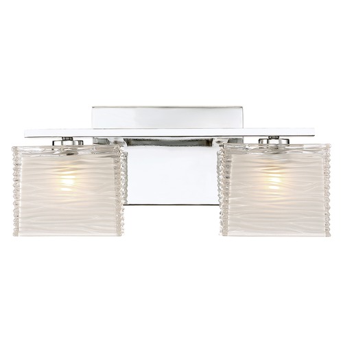 Quoizel Lighting Westcap Polished Chrome 2-Light Bathroom Light by Quoizel Lighting WCP8602C