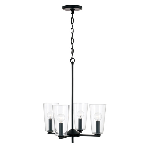 HomePlace by Capital Lighting Portman Chandelier in Black by HomePlace by Capital Lighting 348641MB-538