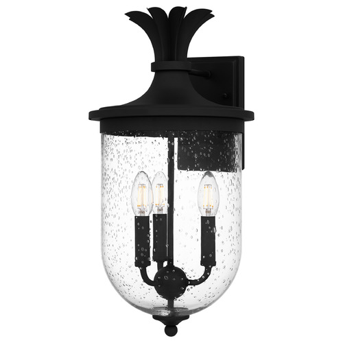 Quoizel Lighting Quoizel Lighting Havana Earth Black Outdoor Wall Light HVN8410EK