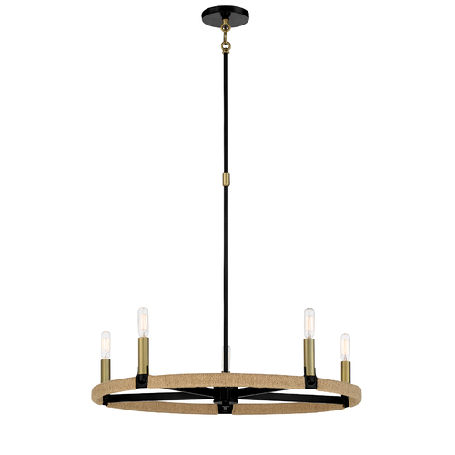 Minka Lavery Windward Passage 5-Light Chandelier in Coal by Minka Lavery 3865-726