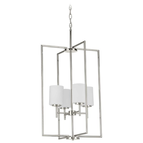 Progress Lighting Replay Polished Nickel Pendant by Progress Lighting P500206-104
