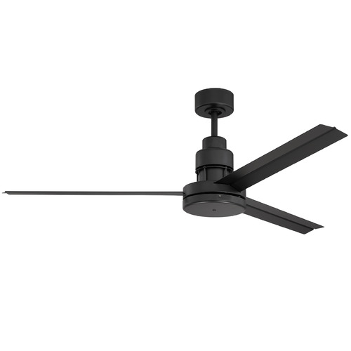 Craftmade Lighting Mondo 54-Inch Damp LED Fan in Flat Black by Craftmade Lighting MND54FB3