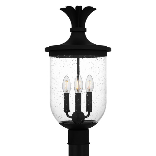Quoizel Lighting Quoizel Lighting Havana Earth Black Post Light HVN9010EK