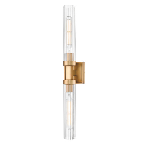Z-Lite Z-Lite Beau Rubbed Brass Sconce 740-2W-RB