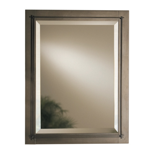 Hubbardton Forge Lighting Metra 22 x 28-Inch Beveled Mirror in Bronze by Hubbardton Forge 710116-05