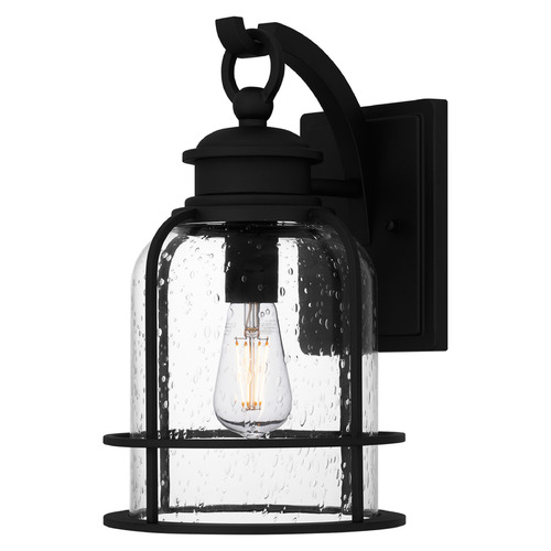 Quoizel Lighting Quoizel Lighting Bowles Earth Black Outdoor Wall Light BWE8408EK