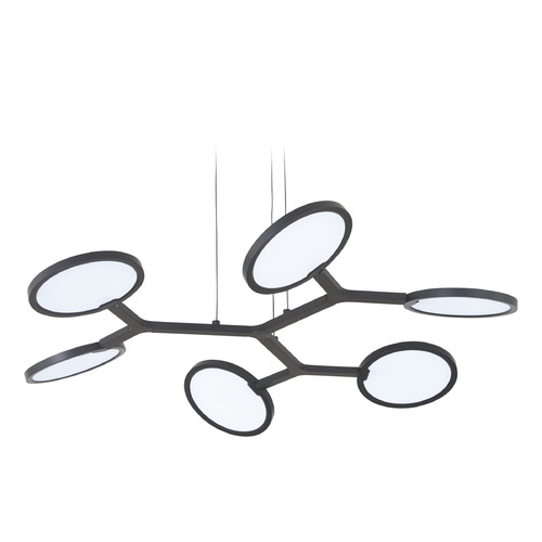 George Kovacs Lighting George Kovacs Bandalore Coal LED Pendant Light P1950-66A-L