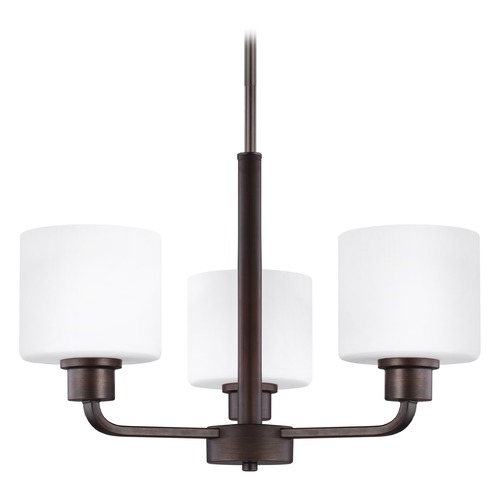 Generation Lighting Canfield Burnt Sienna Chandelier by Generation Lighting 3128803-710