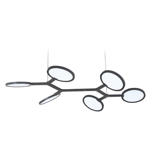 George Kovacs Lighting George Kovacs Bandalore Coal LED Pendant Light P1951-66A-L