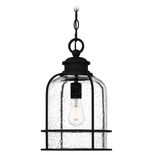 Quoizel Lighting Quoizel Lighting Bowles Earth Black Outdoor Hanging Light BWE1910EK