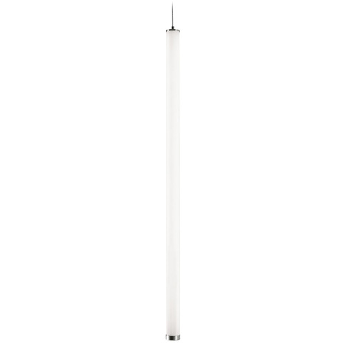 AFX Lighting Afx Lighting Caden Satin Nickel LED Mini-Pendant Light with Cylindrical Shade CADP48L30UDSN