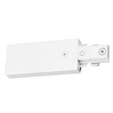 Juno Lighting Group Trac-Lites White End Feed Connector by Juno Lighting Group R38 WH