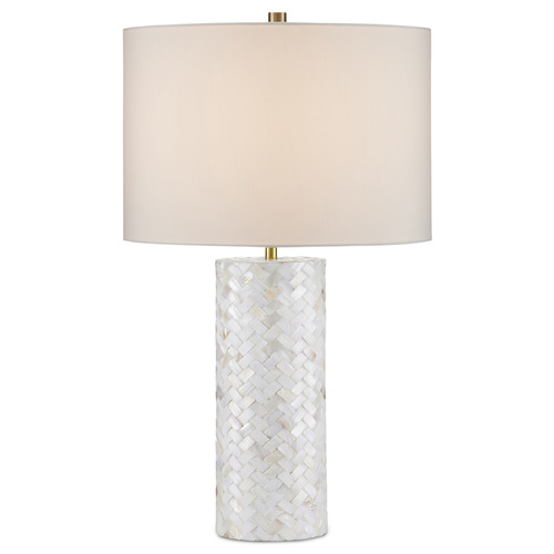 Currey and Company Lighting Currey and Company Meraki Natural Table Lamp with Drum Shade 6000-0882