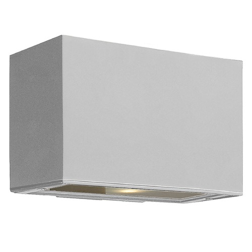 Hinkley Atlantis Small Up/Down LED Outdoor Wall Light in Titanium by Hinkley Lighting 1645TT-LED