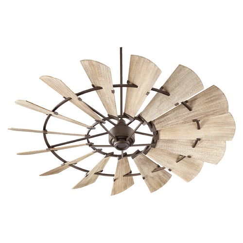 Quorum Lighting Windmill 72-Inch Modern Farmhouse Fan in Oiled Bronze by Quorum Lighting 97215-86