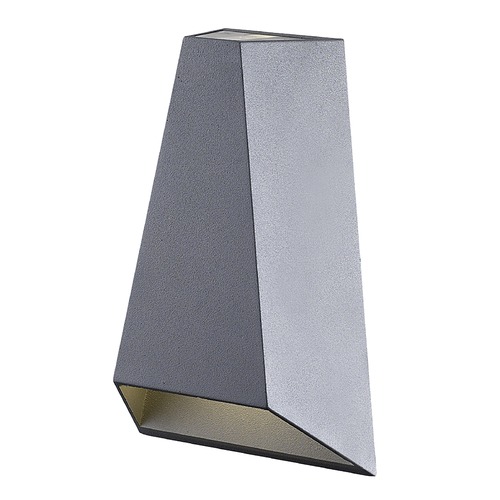 Kuzco Lighting Drotto 7-Inch Grey LED Outdoor Wall Light by Kuzco Lighting EW62604-GY